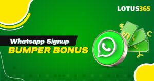 WhatsApp Signup Bumper Bonus